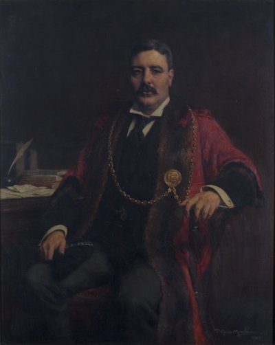 Portrait of Alderman Thomas Dunn Marshall by Thomas Eyre Macklin